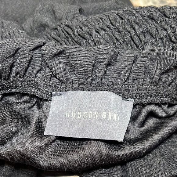 Hudson Gray Black Ruffled Romper - Picture 2 of 4